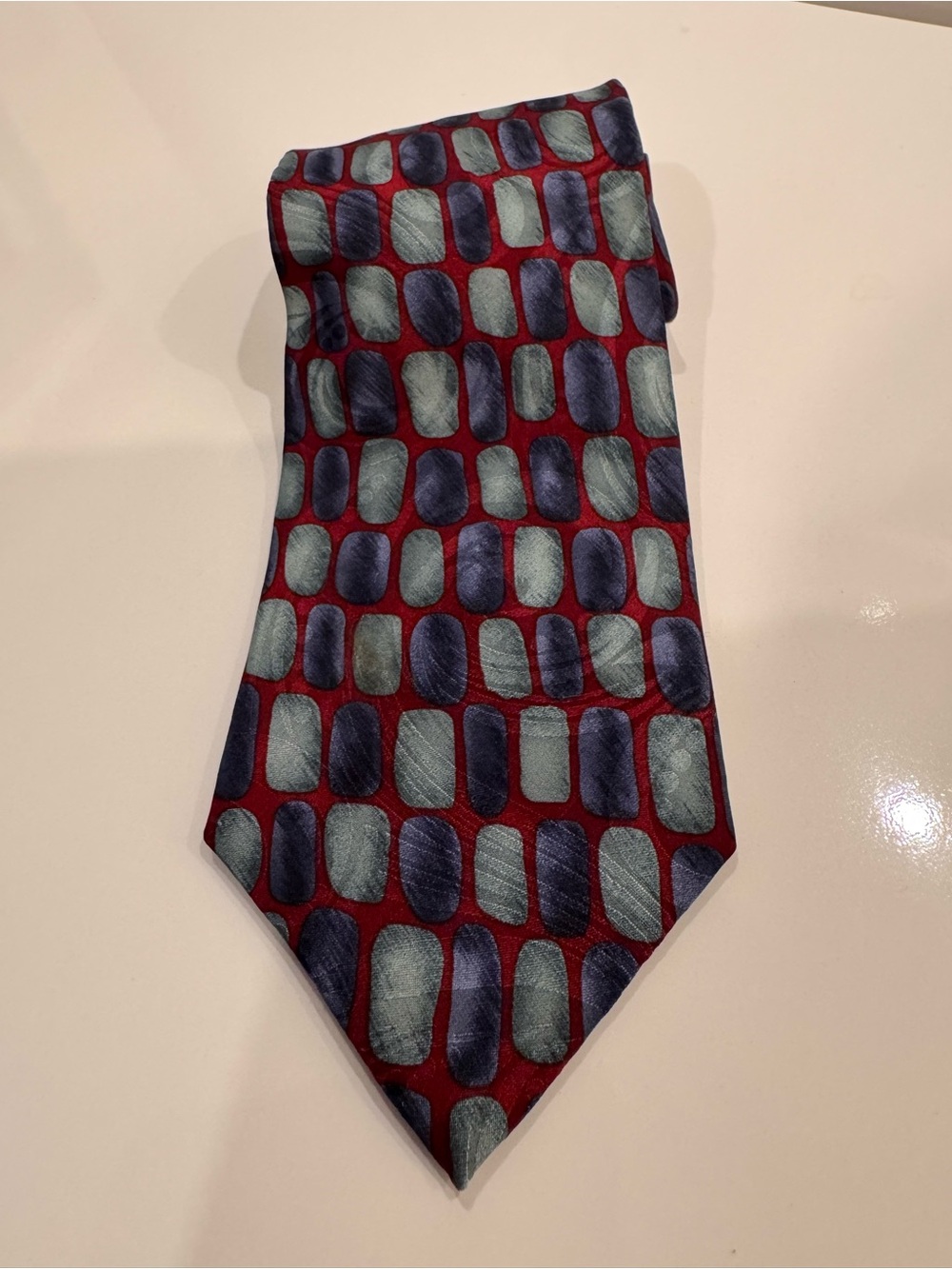 Vintage Frank Sinatra Artwork 100% Silk Tie Made in USA 90s